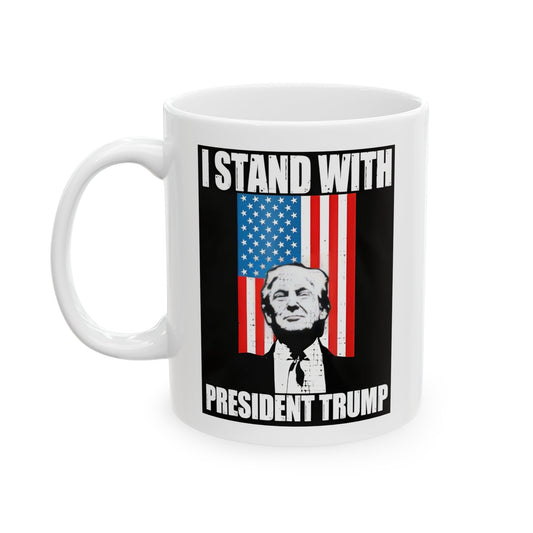 I stand with Donald Trump Mug