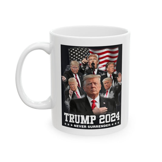 Trump 2024 Ceramic Mug, 11oz