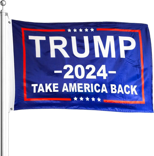 Trump 2024 Take America Back Flag 3 x 5 Feet