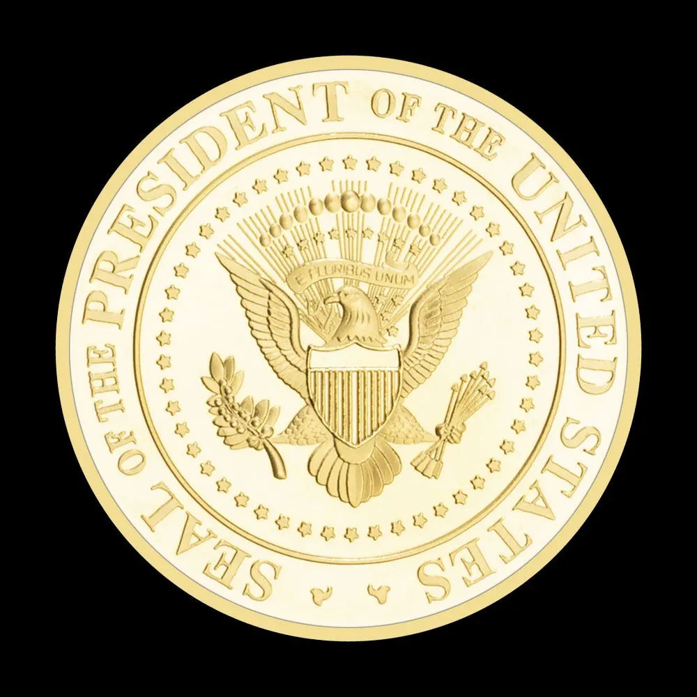 Second Presidential Term Donald Trump Gold Coin