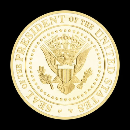 Second Presidential Term Donald Trump Gold Coin