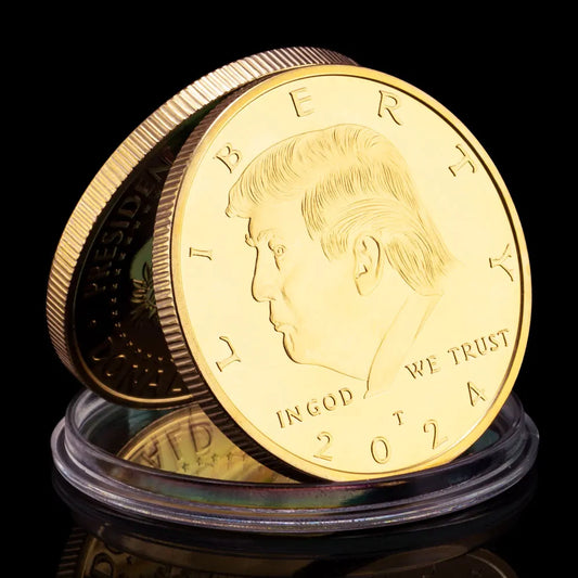 Donald Trump Gold Coin