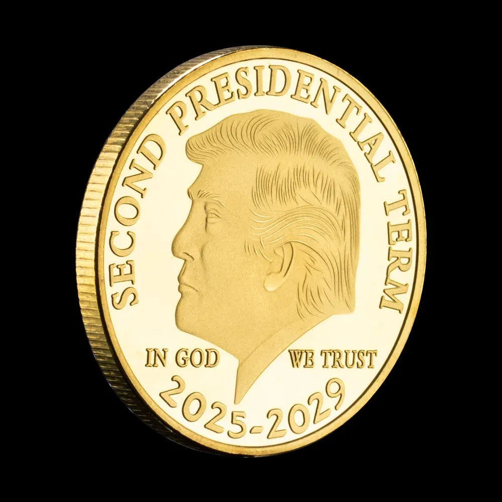 Second Presidential Term Donald Trump Gold Coin