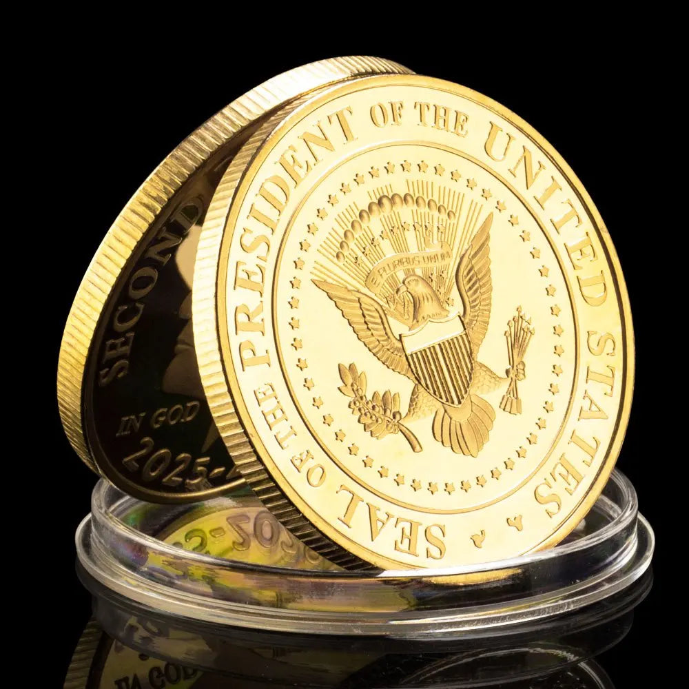 Second Presidential Term Donald Trump Gold Coin